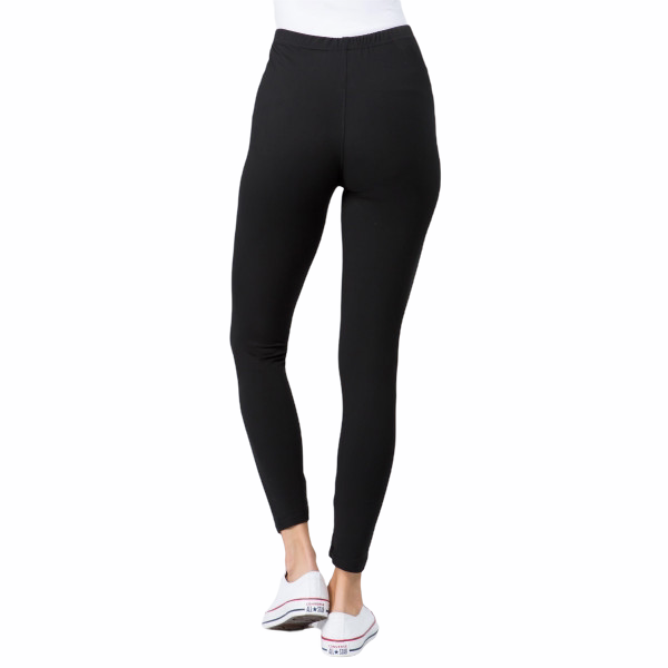 1” Waist Band Legging - Black