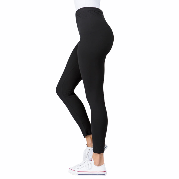 1” Waist Band Legging - Black